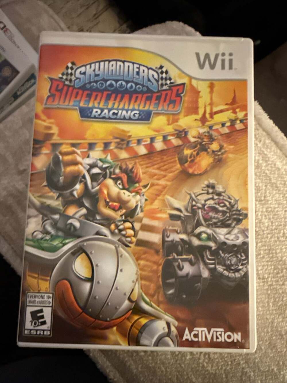 Skylanders SuperChargers Racing Nintendo Wii Game with Case